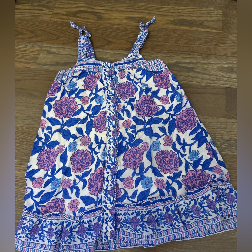 Vineyard Vines Hydrangea Print Sundress - 3T
